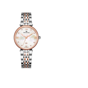 天然贝母瑞士进口格林气质防水石英手表女士简约腕表正品88289