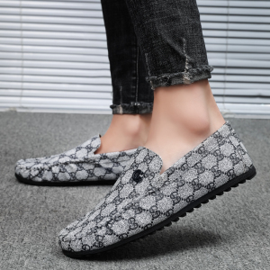 豆豆鞋男夏季软底韩版豆豆鞋男士休闲精神小伙驾车网红男鞋潮款