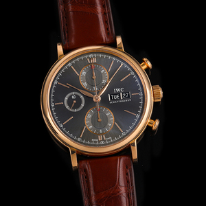 二手表万国iwc手表柏涛菲诺系列自动机械腕表男表瑞士表 iw391021