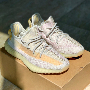 新款椰子鞋350白黄变色小雏菊正品官网满天星男鞋真爆莆田鞋子男