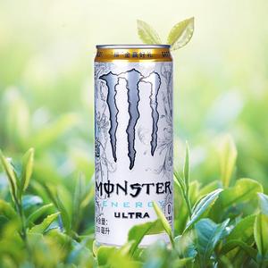 可口可乐monster白魔爪维生素能量饮料330ml24罐一整箱无糖运动听