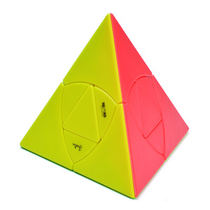 奇艺金粽魔方 金字塔粽子合体魔方 附教程 创意异形魔方 益智玩具