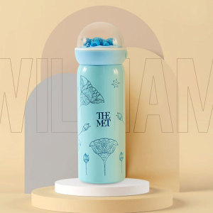河马威廉系列 保温杯水杯子时尚新年创意礼物送女友|大都会博物馆