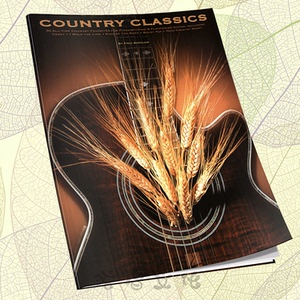 乡村音乐吉他谱 country guitar六线谱 指弹独奏 弹唱风格 带音频