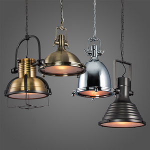 复古工业风重金属铸铝灯具创意个性餐厅咖啡厅火锅店酒吧loft吊灯