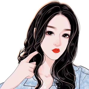 写实手绘头像情侣焦糖漫画卡通服装美女代画网红自画像定制作设计