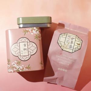 茶颜悦色茶包官方店铺铁罐茶叶桂花蜜桃乌龙茶伴手礼物同心瓶礼盒