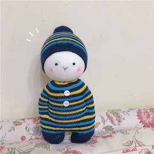 布娃娃diy材料包diy袜子娃娃材料包  幼儿亲子手工作业 创意布偶