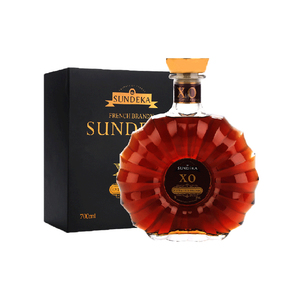 法国原瓶进口圣蒂卡xo优质白兰地700ml礼盒装正品洋酒包装威士忌