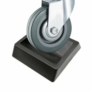 轮子固定垫橡胶防滑垫家具通用冰箱滚轮办公椅子万向轮止滑垫高垫