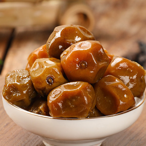 三知情南酸枣粒原味辣味带皮湖南浏阳特产开胃休闲零食248g瓶装