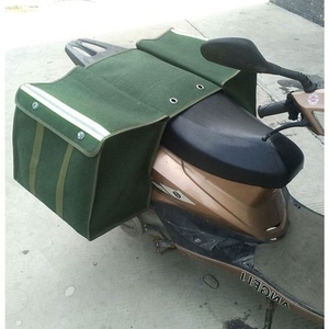 摩托车快递员新品挂政工具包驼鞍袋邮局加大帆布邮袋钓