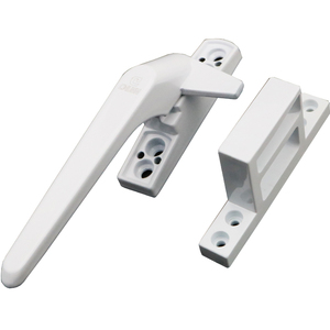 加厚塑钢门窗执手 老式内外平开窗户把手 7字拉手锁扣阳台门卡扣