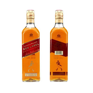 helens可乐桶威士忌 尊尼获加红牌红方黑方威士忌 洋酒网红海伦司