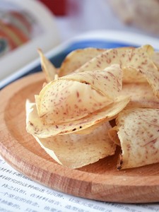 香芋脆片椒盐味鲜切芋头干片薄脆香芋片原切健康休闲零食