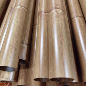 304不锈钢竹节管镀锌钢管围栏仿竹竿篱笆防栅栏烤漆竹子立柱护栏