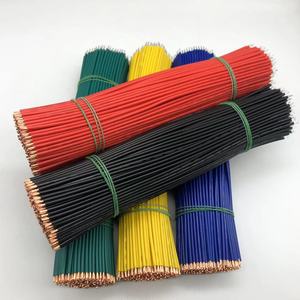 定制加工RV0.3-0.5平方电子线单芯多股软电线焊锡连接线PVC导线束