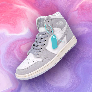 aj女鞋香芋紫莆田官网秋冬季新款ahbiked空军一号运动高帮板鞋男1