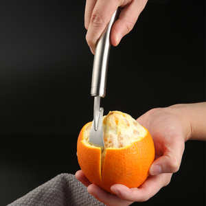 304不锈钢剥橙器剥橙子神器开橙器扒皮器剥桔子削橘子去皮剥皮器