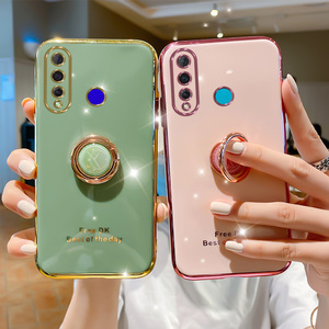 适用于华为nova4手机壳vce-aloo硅胶软华为nova4e简约mar-al00电镀