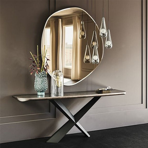 镜子创意设计异形镜化妆镜浴室镜ins不规则镜挂墙粘墙装饰镜好看