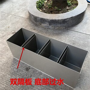 大型鱼缸底滤 水族箱底滤缸过滤设备低滤盒流盒 自制底滤槽