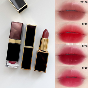 tf新色唇釉03lark黑管50 51 52 n1 n2 100 24 27 80口红试色小样