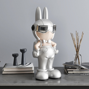 潮玩公仔兔子摆件家居饰品客厅电视柜玄关酒柜办公桌生日乔迁礼物