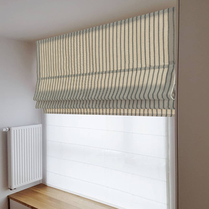 现代简约罗马帘窗帘日式棉麻书房小窗户升降帘客厅卧室飘窗遮光帘