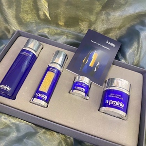 laprairie蓓丽莱珀妮蓝鱼子水反重力眼霜充盈面霜套装四件套