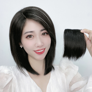 假发片增发量蓬松垫发根真人发丝增发量神器垫发片头顶全真发发片