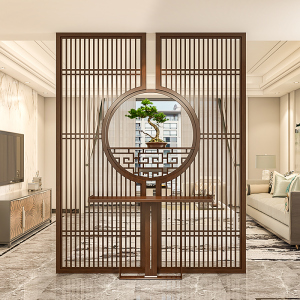 tangjian0558淘宝七年老店新中式实木花格屏风隔断玄关吊顶镂空花窗