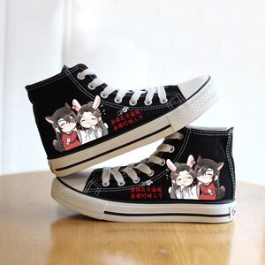 天官赐福板鞋子女谢怜原耽周边花城古风耽美动漫学生帆布鞋圆头