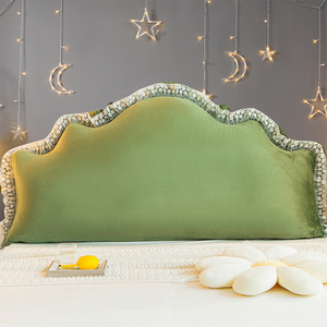 床头靠垫大靠背绿色