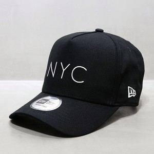 NewEra帽子韩国代购纽亦华MLB棒球帽硬顶刺绣NYC高顶鸭舌帽大头围