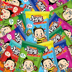 好当家方便面老款统一小当家干脆面干吃面蜜汁猪排味香葱味整箱装