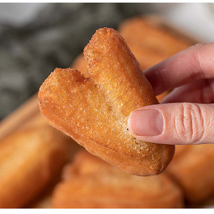 迷你小糖糕宁波特产手工三角小糖糕半成品油条老式早餐糕点20个