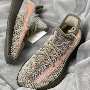 椰子鞋yeezy350v2正品官网联名火山灰过毒透气网面春夏男运动潮鞋