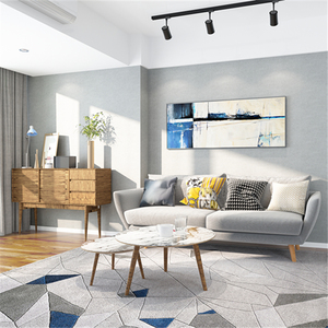 北欧硅藻泥墙布现代简约无缝全屋高档轻奢客厅卧室背景墙素色壁布