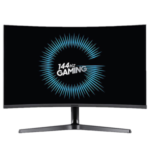 三星144hz曲面显示器 31.5英寸电脑屏 c32jg50fqc电竞台式曲屏