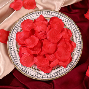 玫瑰真花瓣婚礼布置装饰浪漫制造婚房手撒花床上假花婚庆用品