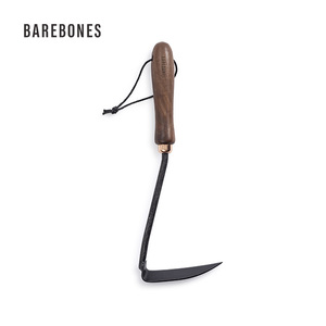 BAREBONES美国北邦园艺系列胡桃木手柄锄草锄不锈钢日式锄草镰刀