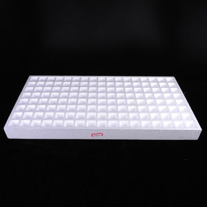 泡沫育苗盘136/162/200/325孔蔬菜家用育苗盘水培泡沫漂浮秧盘播