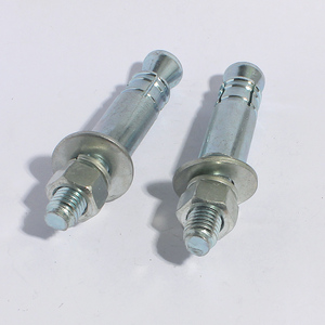 机械锚栓后切式 后扩孔螺丝后扩底锚栓国标机械锚栓膨胀螺栓