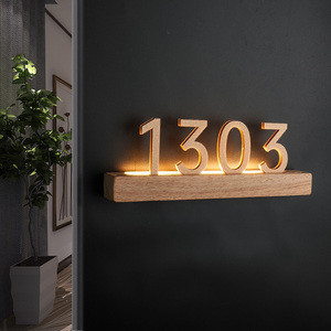酒店门牌灯