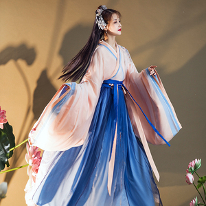 广袖流仙裙仙女