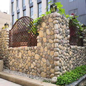 文化石鹅卵仿鹅卵石室外墙砖园林景观雨花石挡土墙别墅瓷砖仿古砖