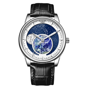 001人付款淘宝卡梭手表女ins风学生时尚潮流自动机械表女表四叶草2020