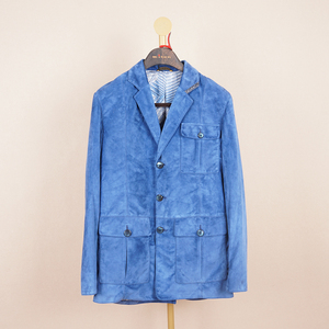 zilli皮衣 48/52码 泽利麂皮皮夹克 男士外套猎装 现货