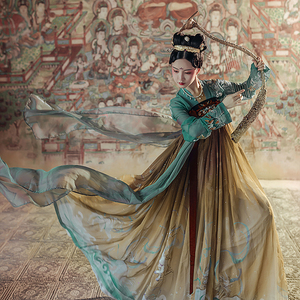 都城南庄汉服无妄海齐胸飘逸中国风春季正品原创套装小袖女装汉服